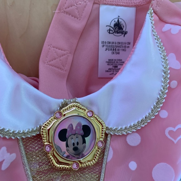 Baby girl Costume Minnie Mouse dress - Picture 9 of 14